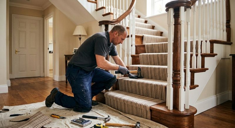 Basement Carpet Replacement in Old Bridge, NJ