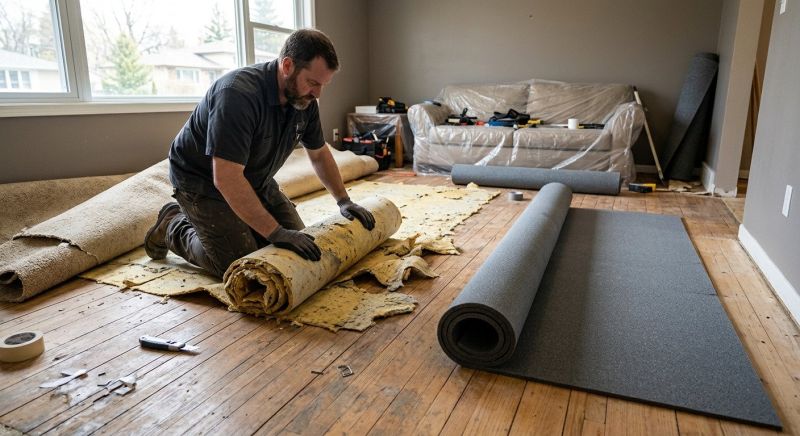 Carpet Foam Replacement in Kansas City, KS