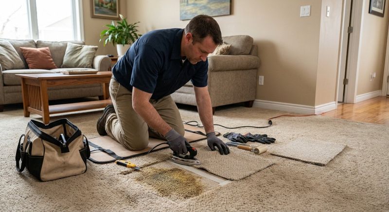 Stair Carpet Repair in Olathe, KS