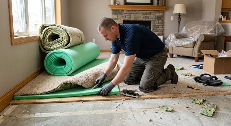 Carpet Foam Replacement in Overland Park, KS