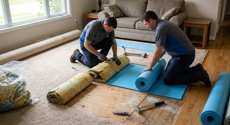 Carpet Foam Replacement in Alpharetta, GA