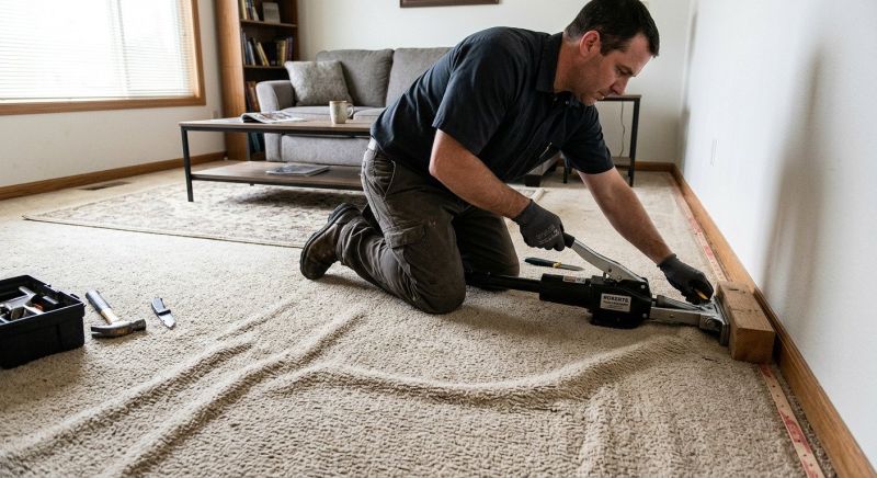 Carpet Restretching in Alpharetta, GA