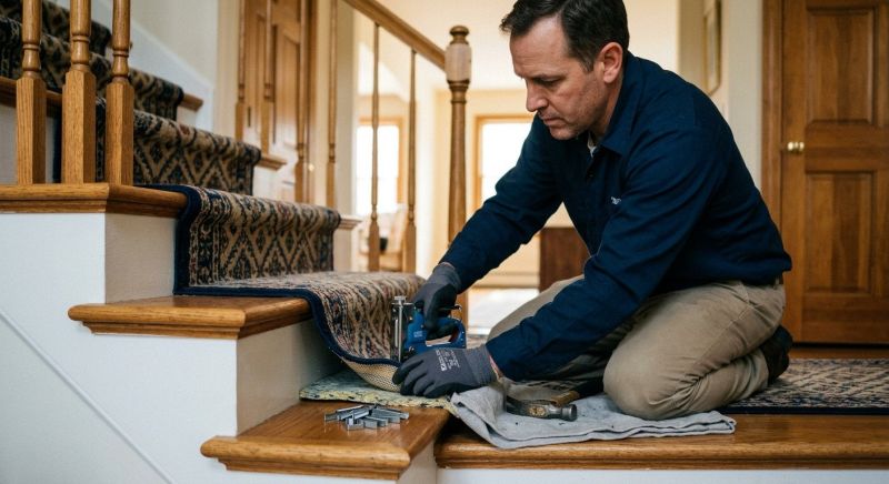 Stair Runner Repair in Littleton, CO