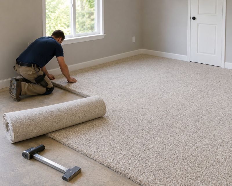 Textured Carpet Installation in Toms River, NJ
