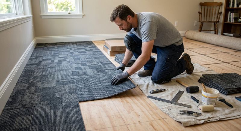 Tile Carpet Installation in Somerset County, NJ